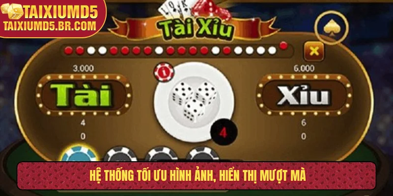 Hệ thống tối ưu hình ảnh, hiển thị mượt mà