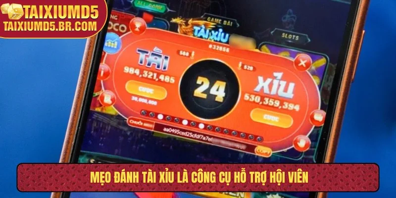 Mẹo đánh Tài Xỉu là công cụ hỗ trợ hội viên