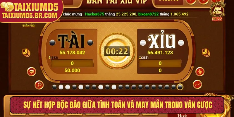 Sự kết hợp độc đáo giữa tính toán và may mắn trong ván cược